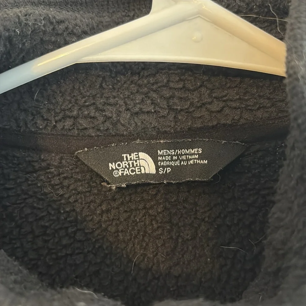 North face sweater zip up jacket